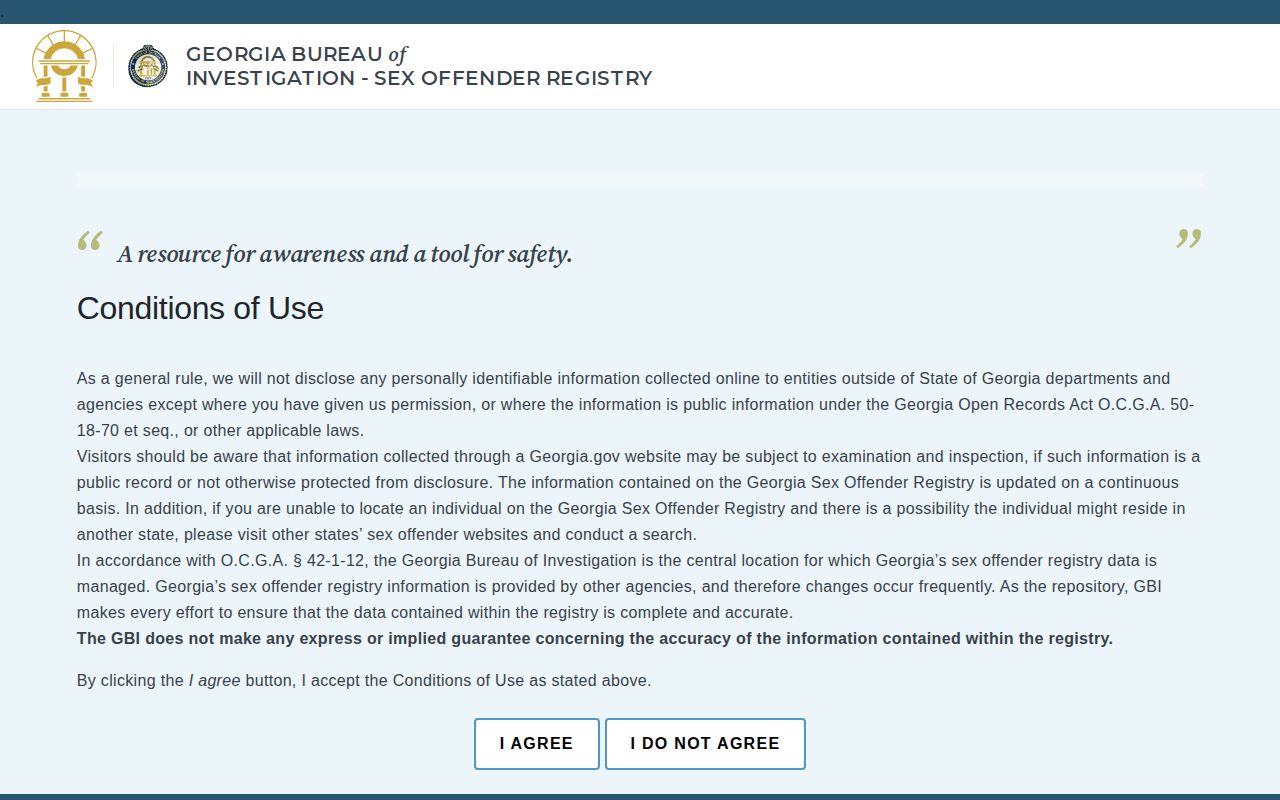 Burke County released offender registry photo search