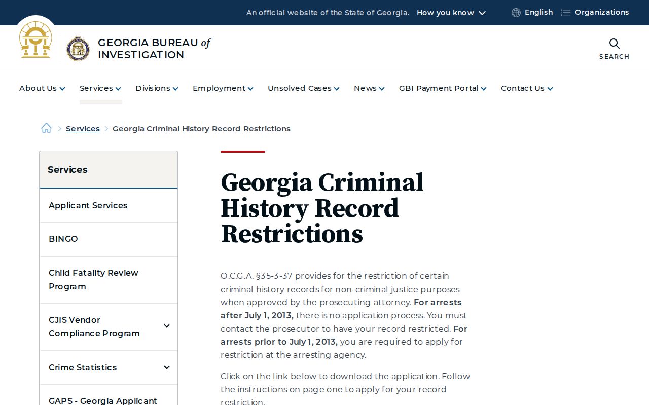 Burke County mugshot and Georgia criminal record restriction guidance